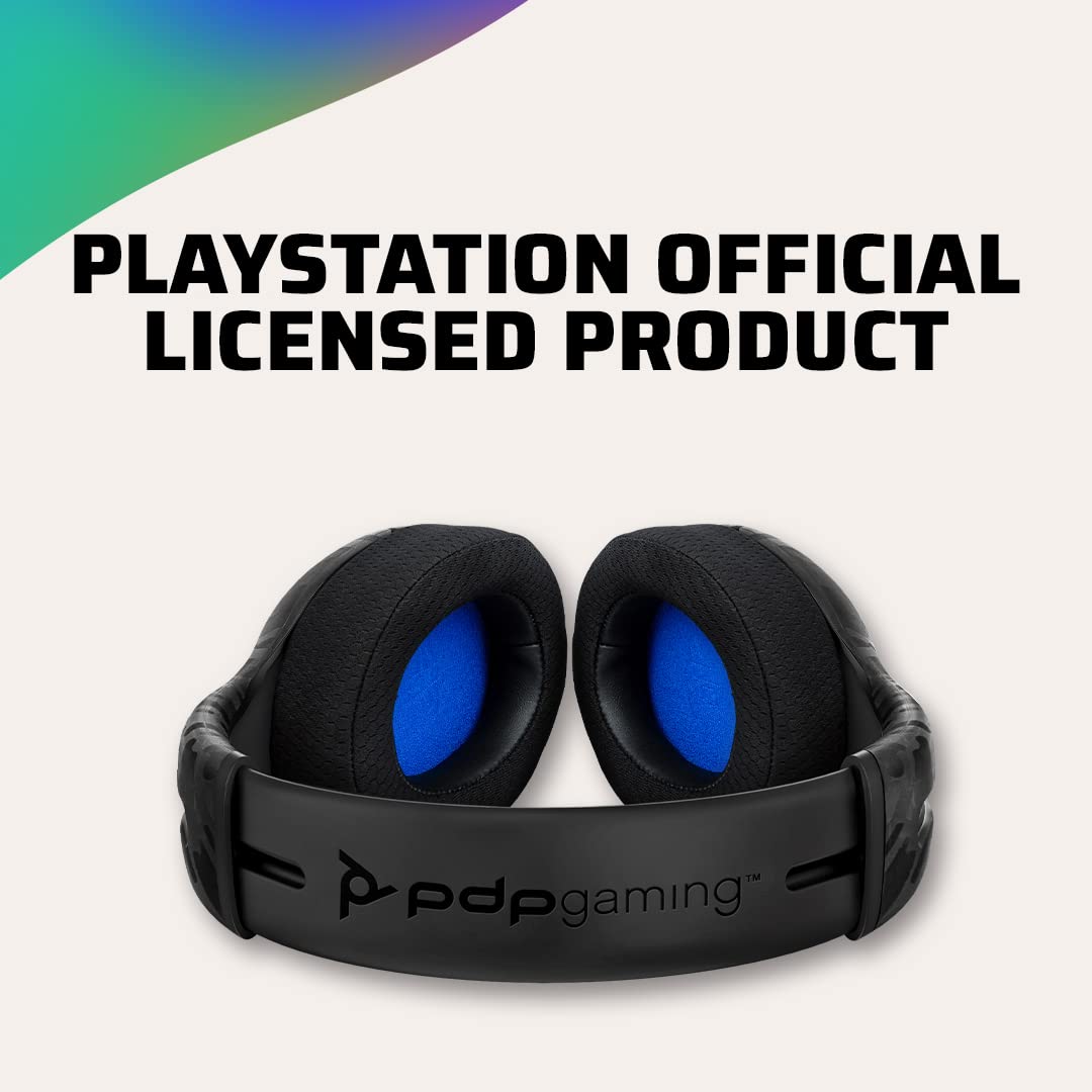 Casque sans fil PDP LVL50 PS4 camouflage noir Casque sans fil PDP LVL50 PS4 camouflage noir